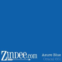 Oracal 651 - Azure Blue