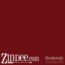 Oracal 651 - Burgundy