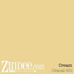 Oracal 651 - Cream