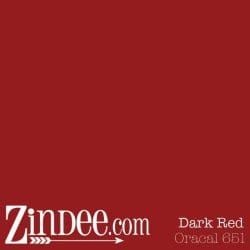 Oracal 651 - Dark Red