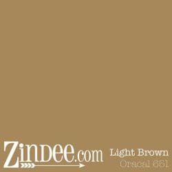 Oracal 651 - Light Brown