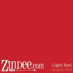 Oracal 651 - Light Red