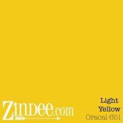 Oracal 651 - Light Yellow