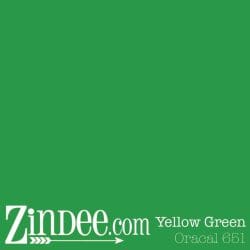 Oracal 651 - Yellow Green