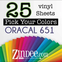 Oracal 651 (25 Sheet Bundle)