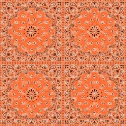 Orange Bandana seamless (vinyl)