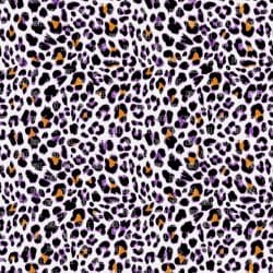 Cheetah Orange Purple seamless (vinyl)