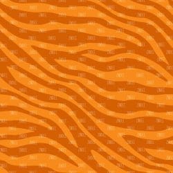 Zebra Print Orange seamless (vinyl)