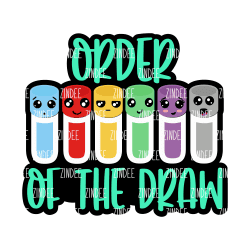 Order of the Draw – Acrylic Badge Reel Blank (2") No Hole | Optional Sticker or UV DTF
