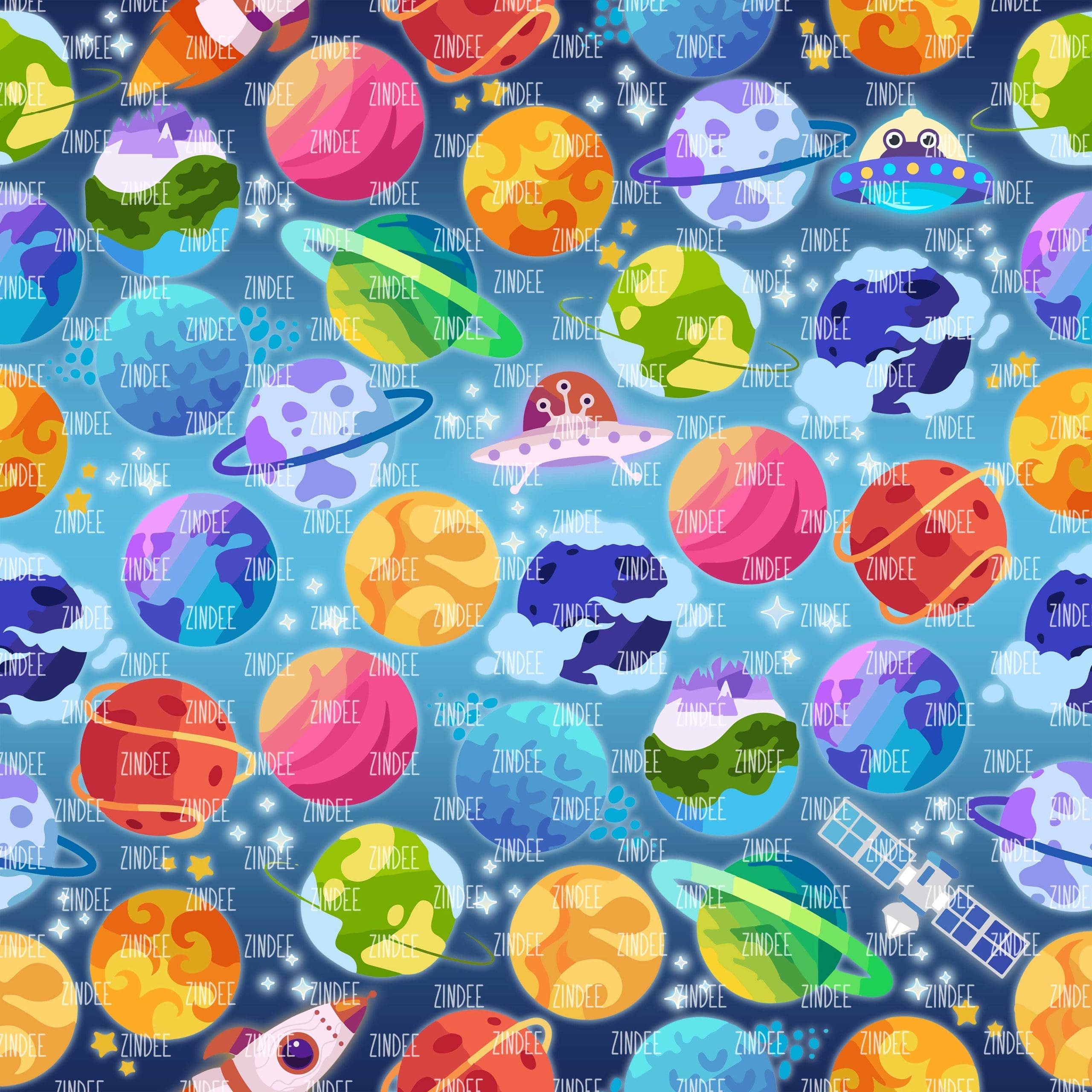 Outer Space seamless (vinyl)