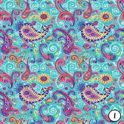 Alternative view of Paisley Print (vinyl)