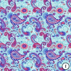 Alternative view of Paisley Print Version 2 (vinyl)