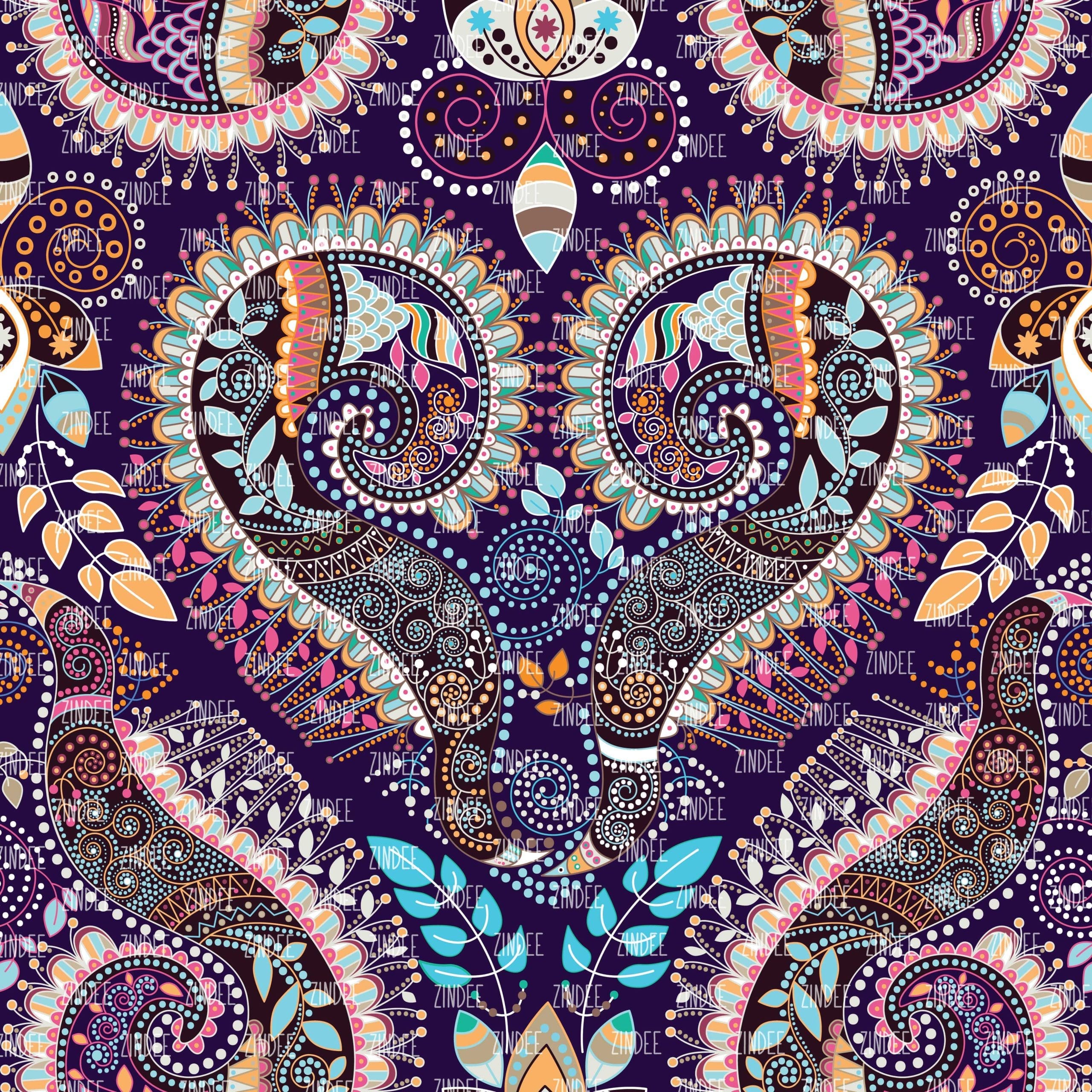 Paisley zs 228 seamless (vinyl)