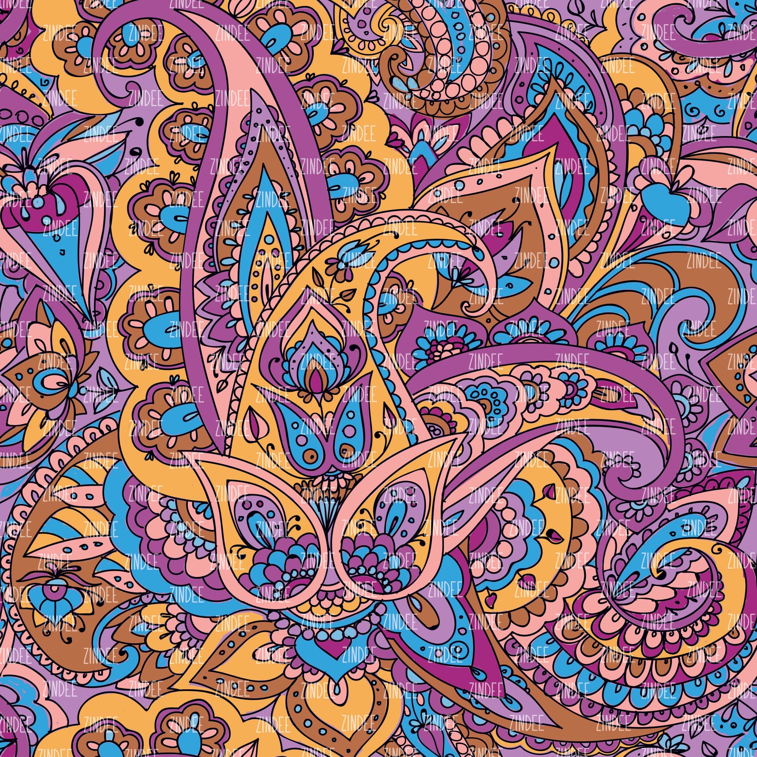 Paisley zs 229 seamless (vinyl)