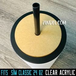 Partial Cover Tumbler Tag (S|M Classic 24oz)