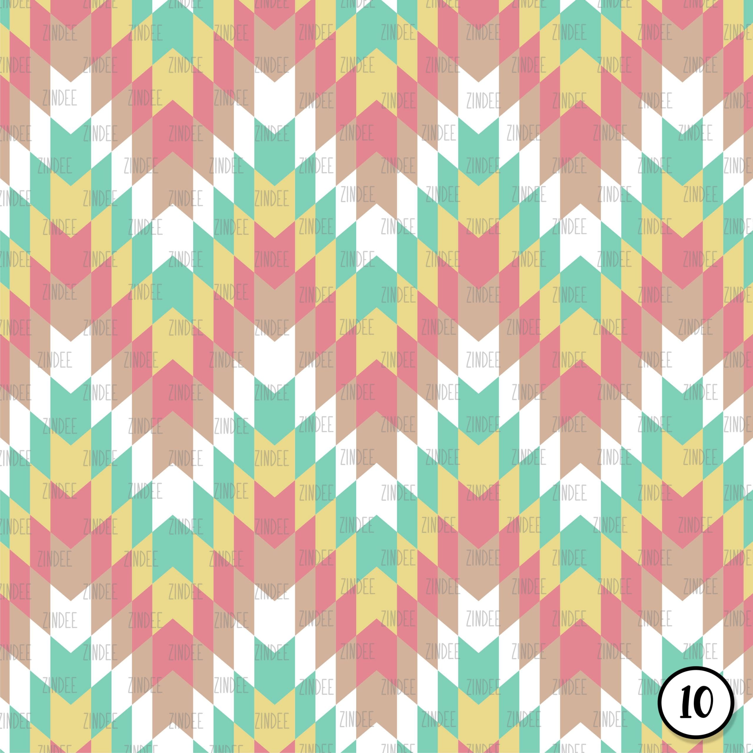 Pastel Geometric (vinyl) - Image 11