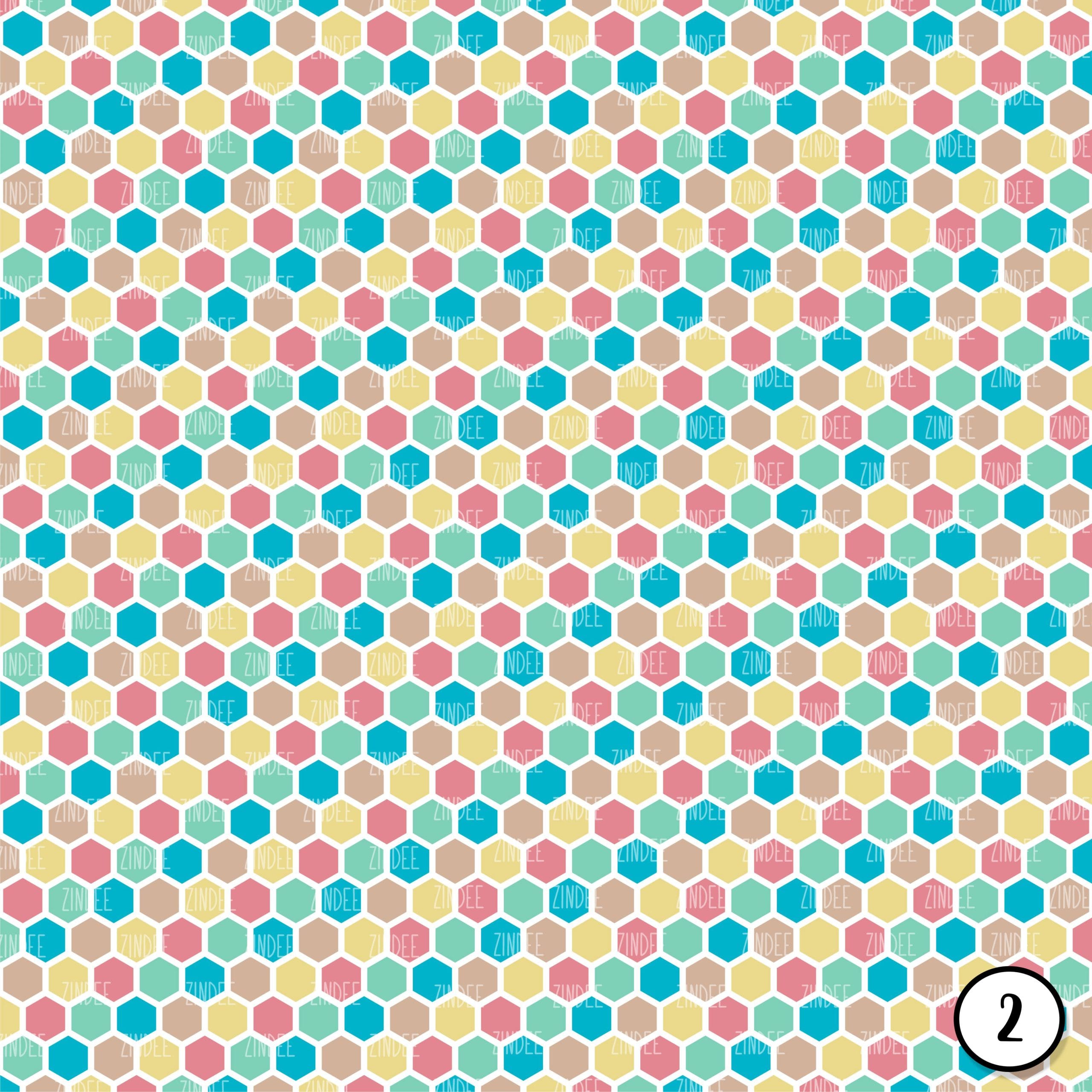 Pastel Geometric (vinyl) - Image 3