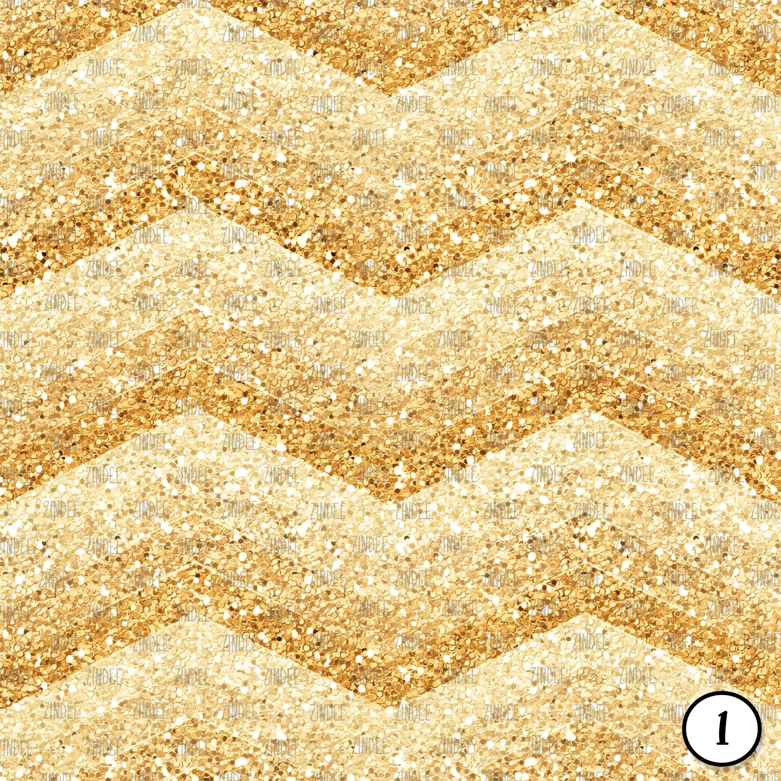 Alternative view of Pastel Glitter Chevron (vinyl)