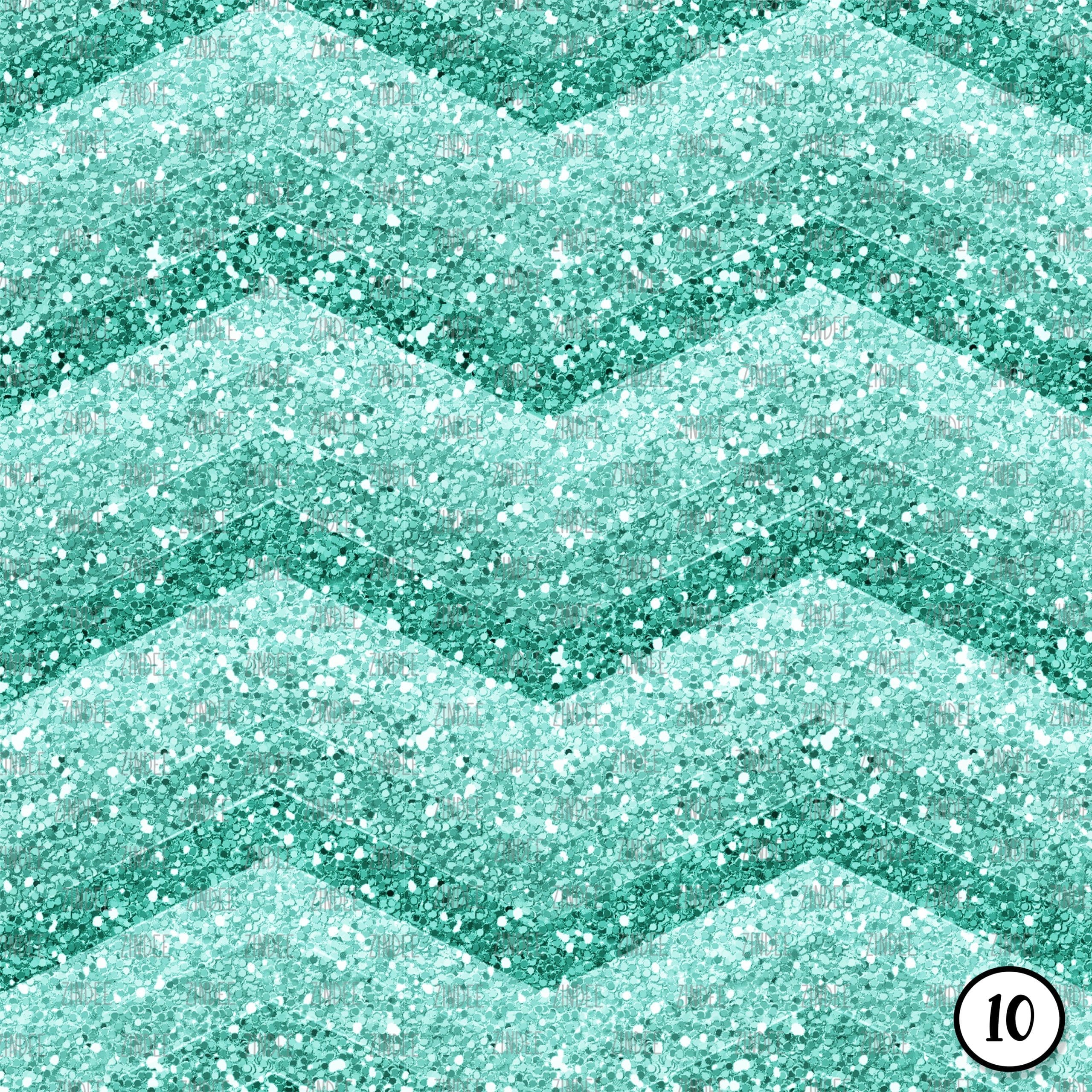 Pastel Glitter Chevron (vinyl) - Image 11