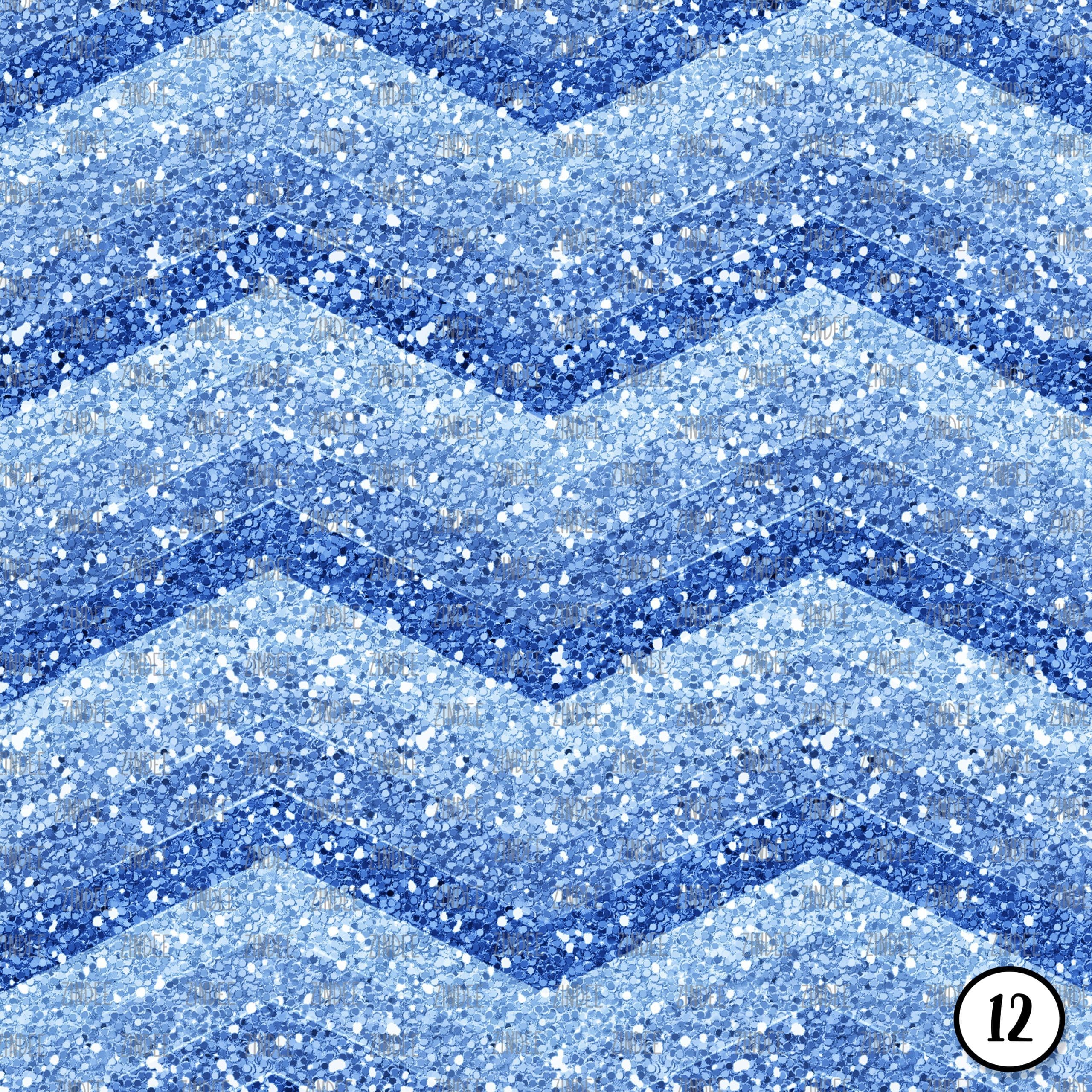 Pastel Glitter Chevron (vinyl) - Image 13