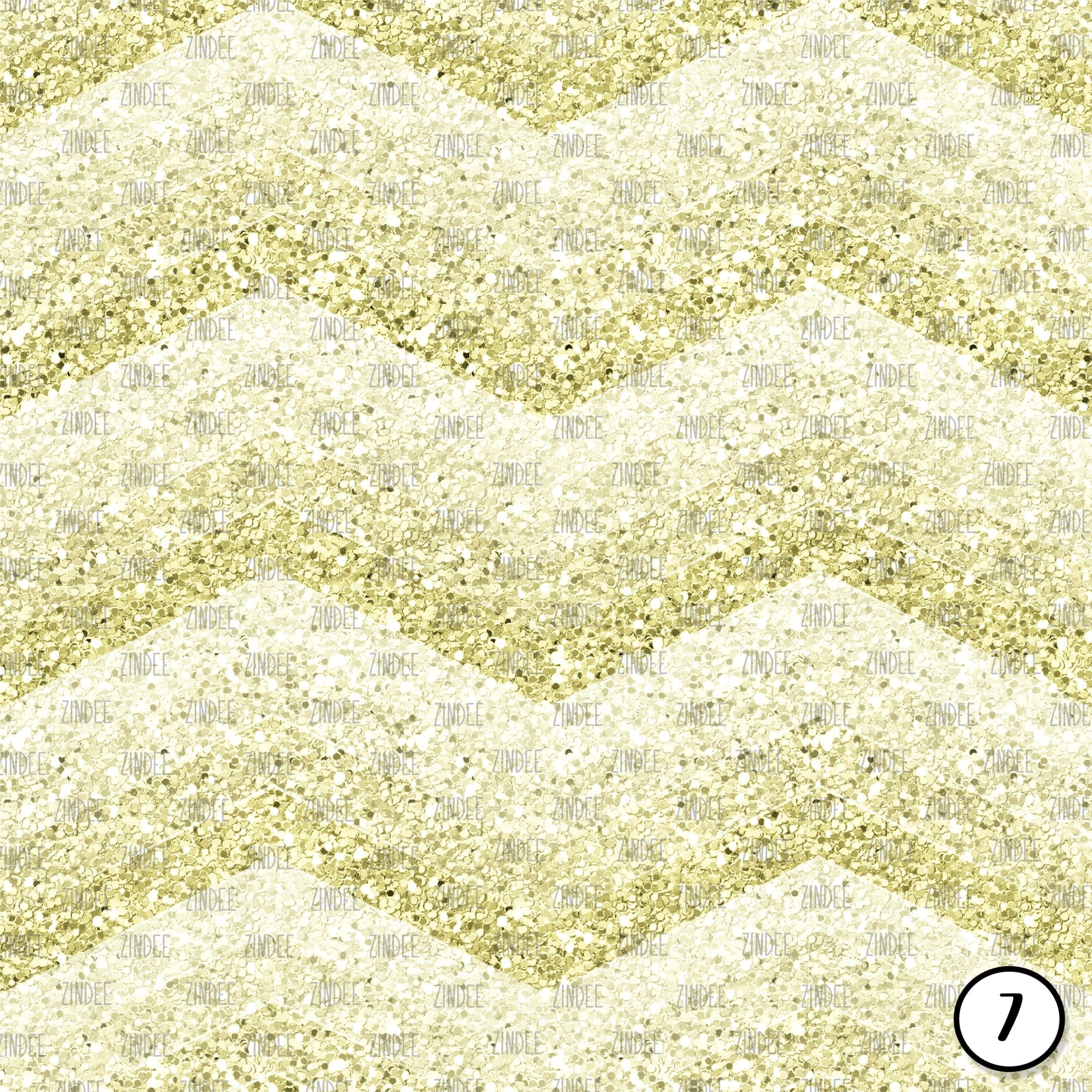 Pastel Glitter Chevron (vinyl) - Image 8