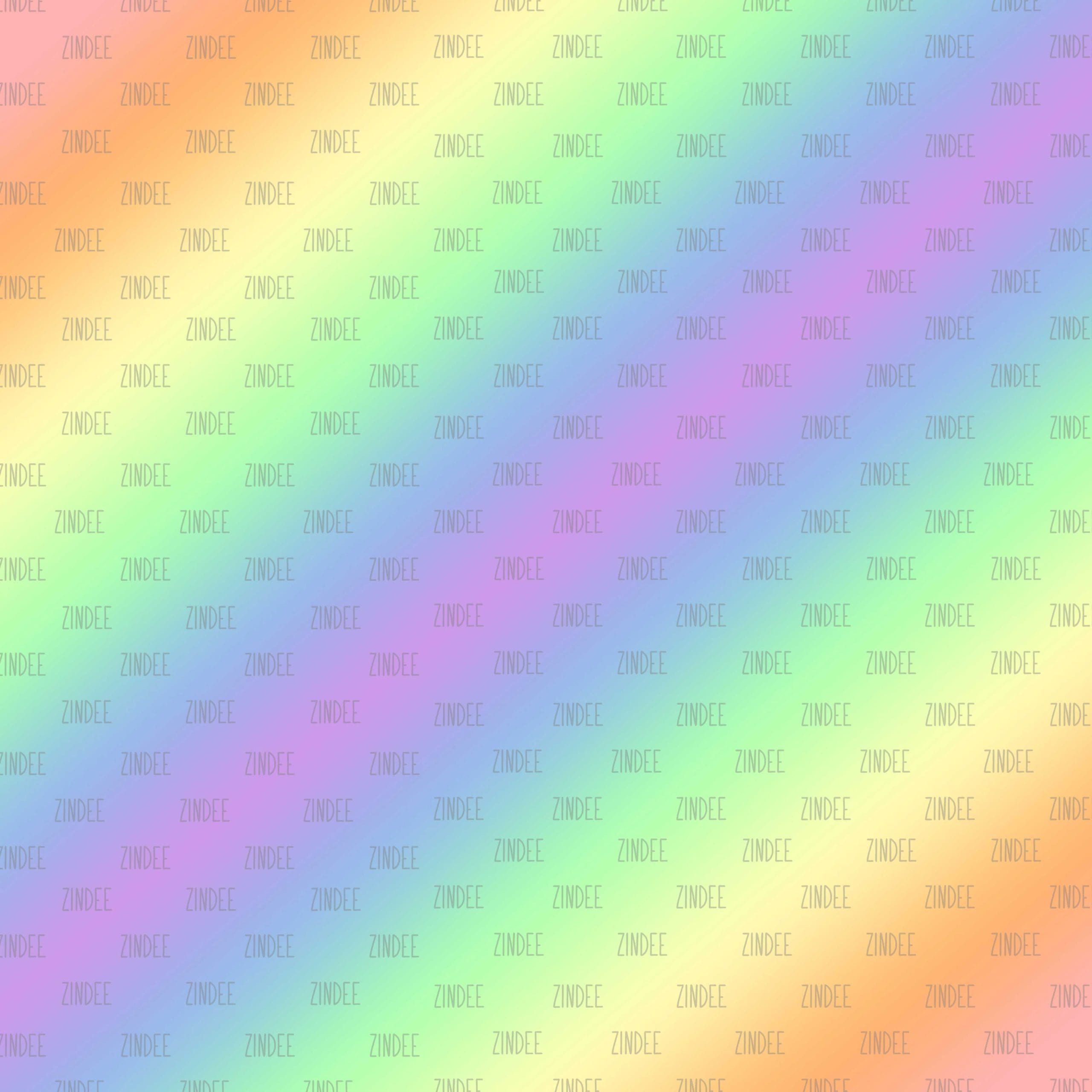 Pastel Rainbow Watercolor Digital Paper, Gradient Wallpaper, Ombre
