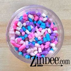 Pastel Sprinkles Polymer Clay