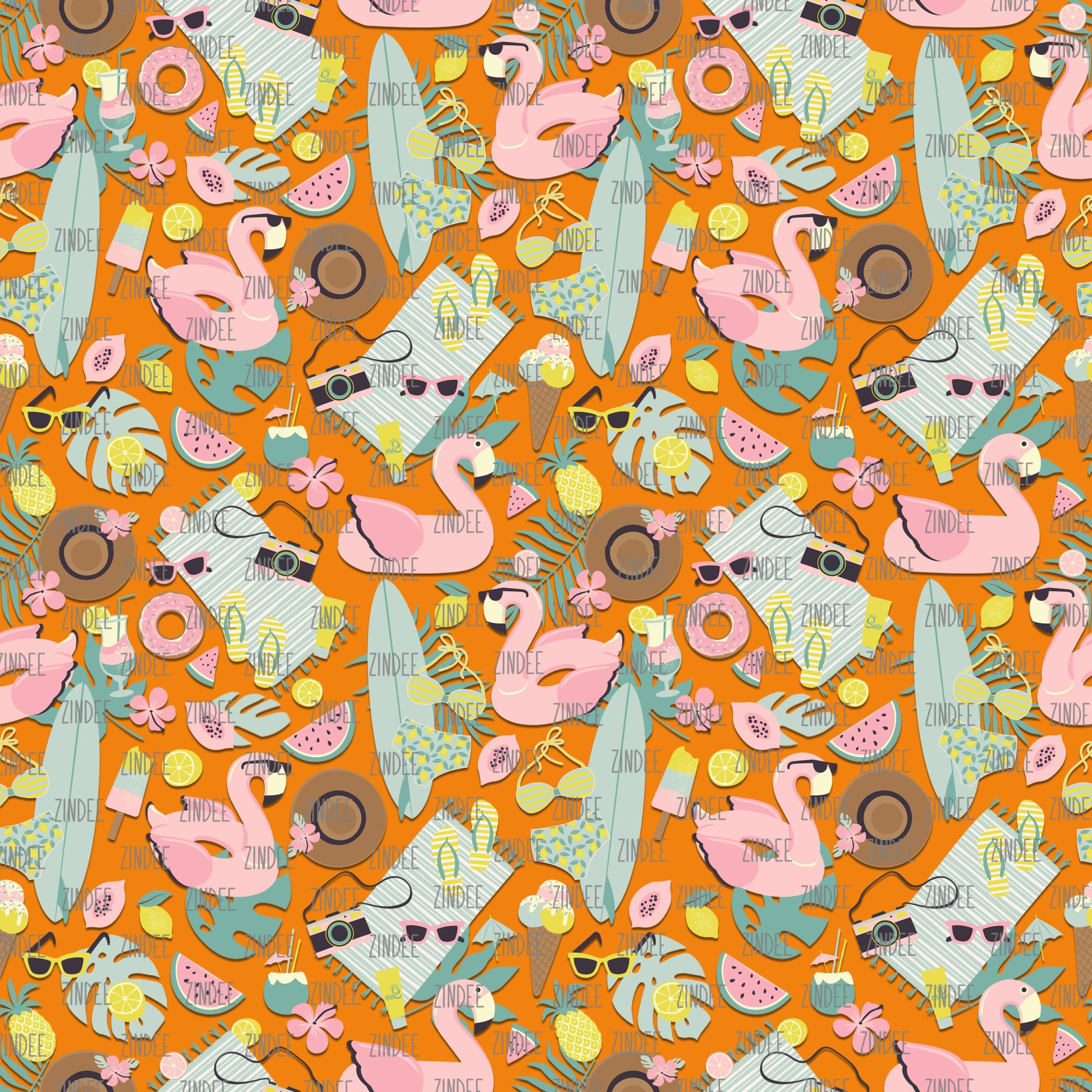 Pastel Summer Orange (vinyl)