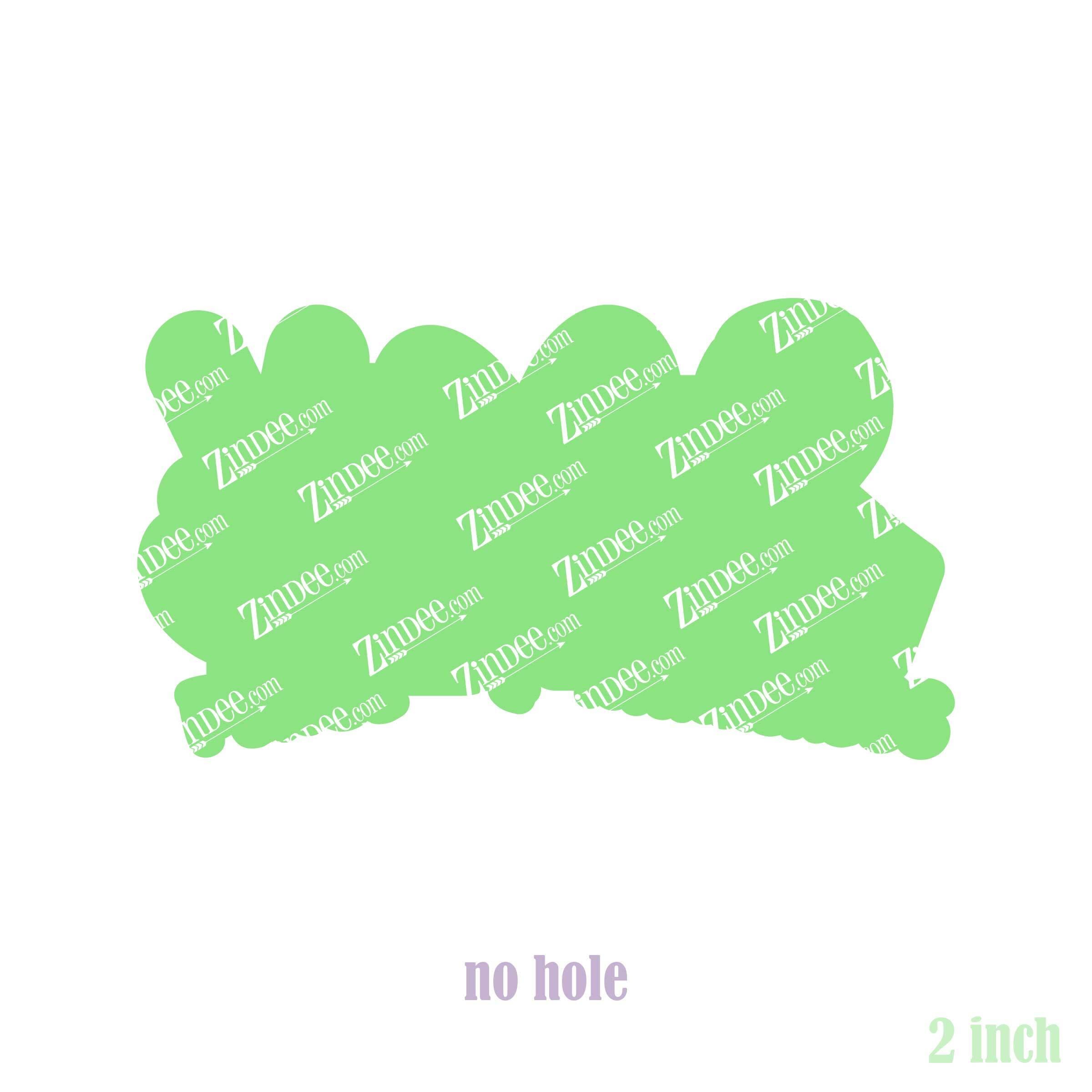 Alternative view of Peace Love Awareness Acrylic Blank- Sticker- UV DTF (2 inch) NO HOLE