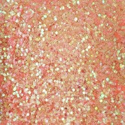 Alternative view of Peach, Please! Polyester Glitter (BAG) ZINDEE MIX