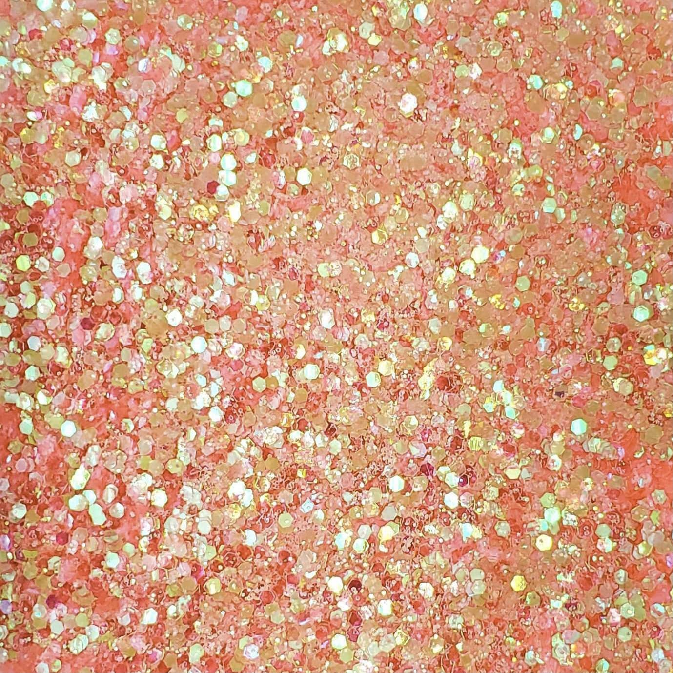 Alternative view of Peach, Please! Polyester Glitter (BAG) ZINDEE MIX