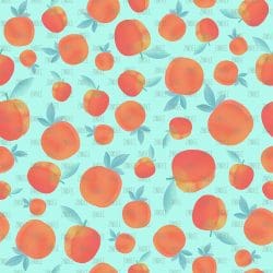 Peaches seamless (digital paper)