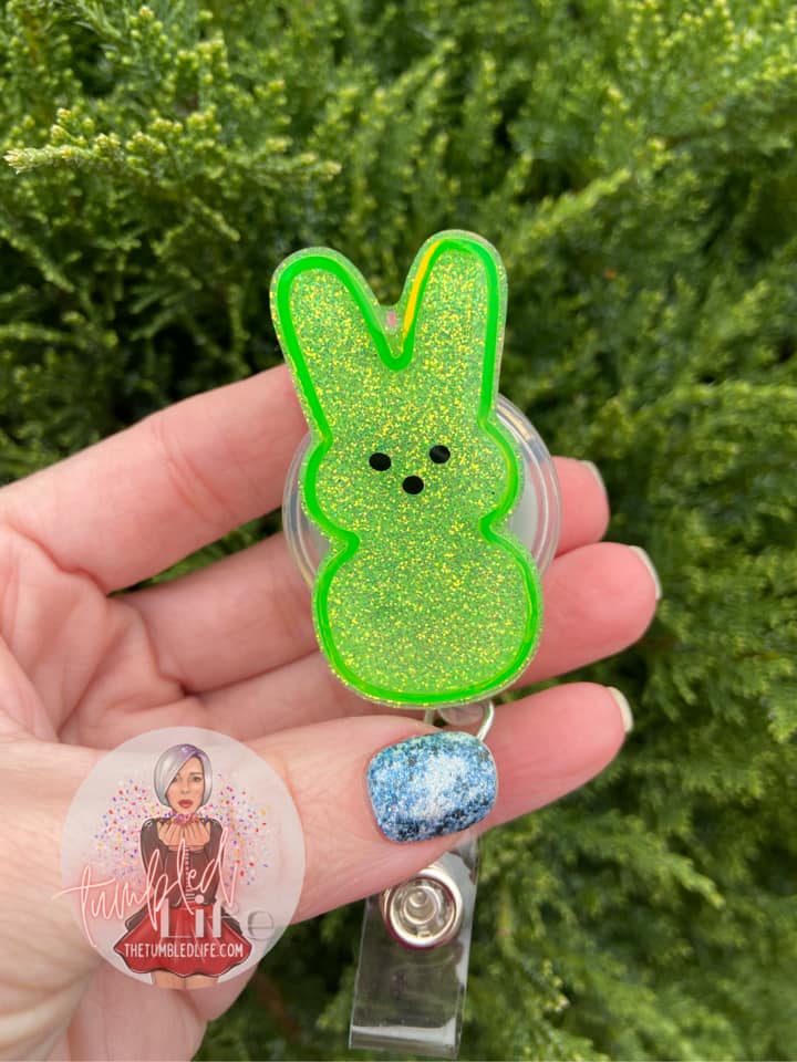 Easter Bunny Acrylic Blank- Sticker- UV DTF (2 inch) NO HOLE - Image 3