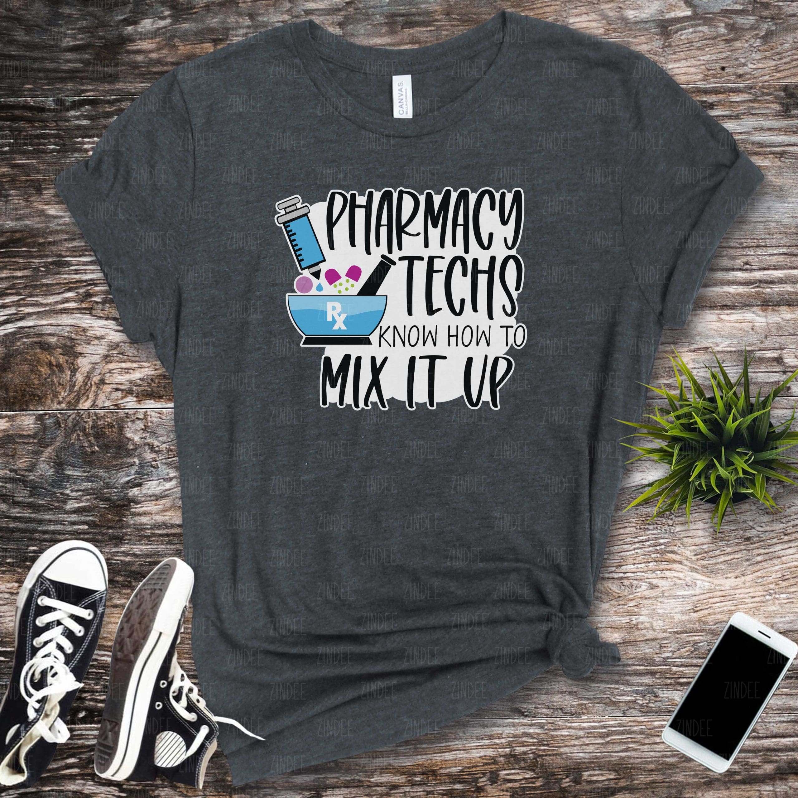 Pharmacy Tech Mix It Up (HTV ready to press)