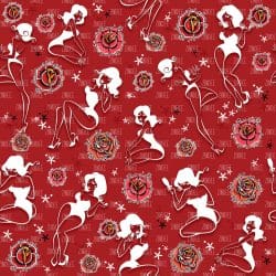 Pin Up Girls 2 seamless (digital paper)