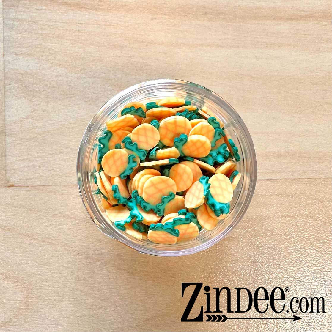 Pineapples Polymer Clay