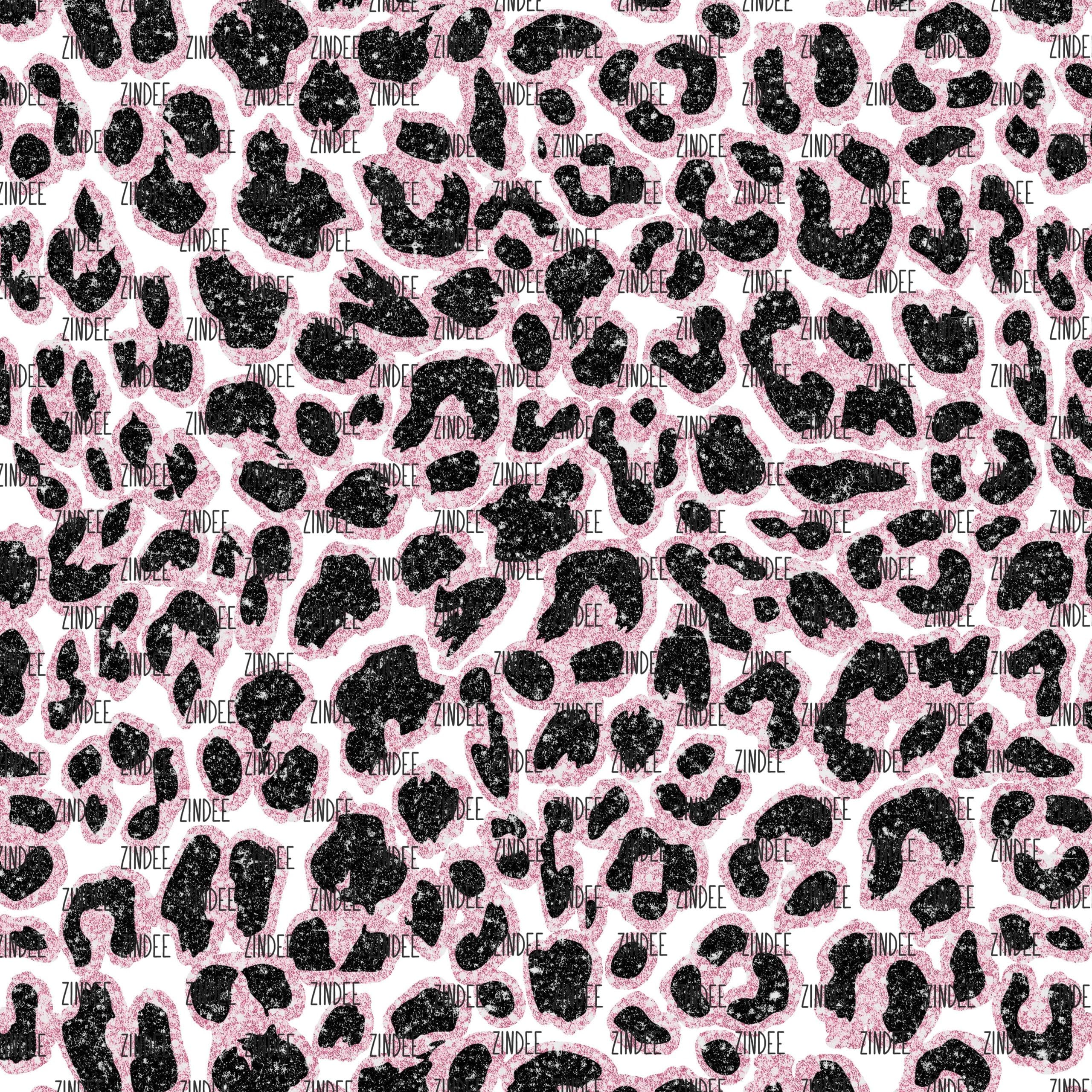 pink white leopard print