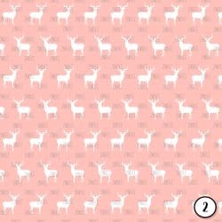 Pink and Mint Deer (vinyl) - Image 3