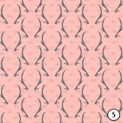 Pink and Mint Deer (vinyl) - Image 6