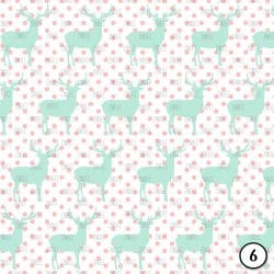 Pink and Mint Deer (vinyl) - Image 7