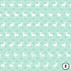 Pink and Mint Deer (vinyl) - Image 9