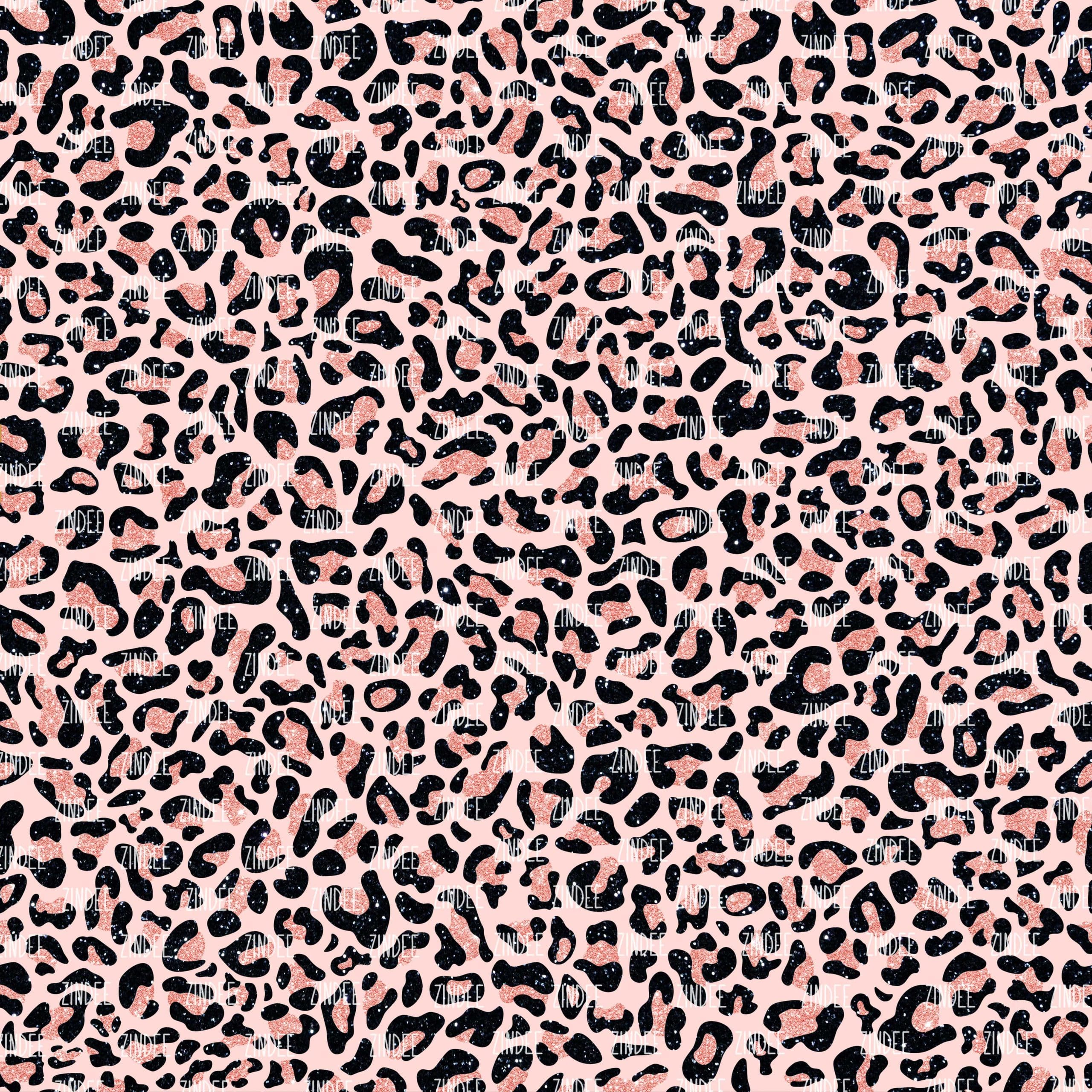 Cheetah Glam Pink seamless (vinyl)