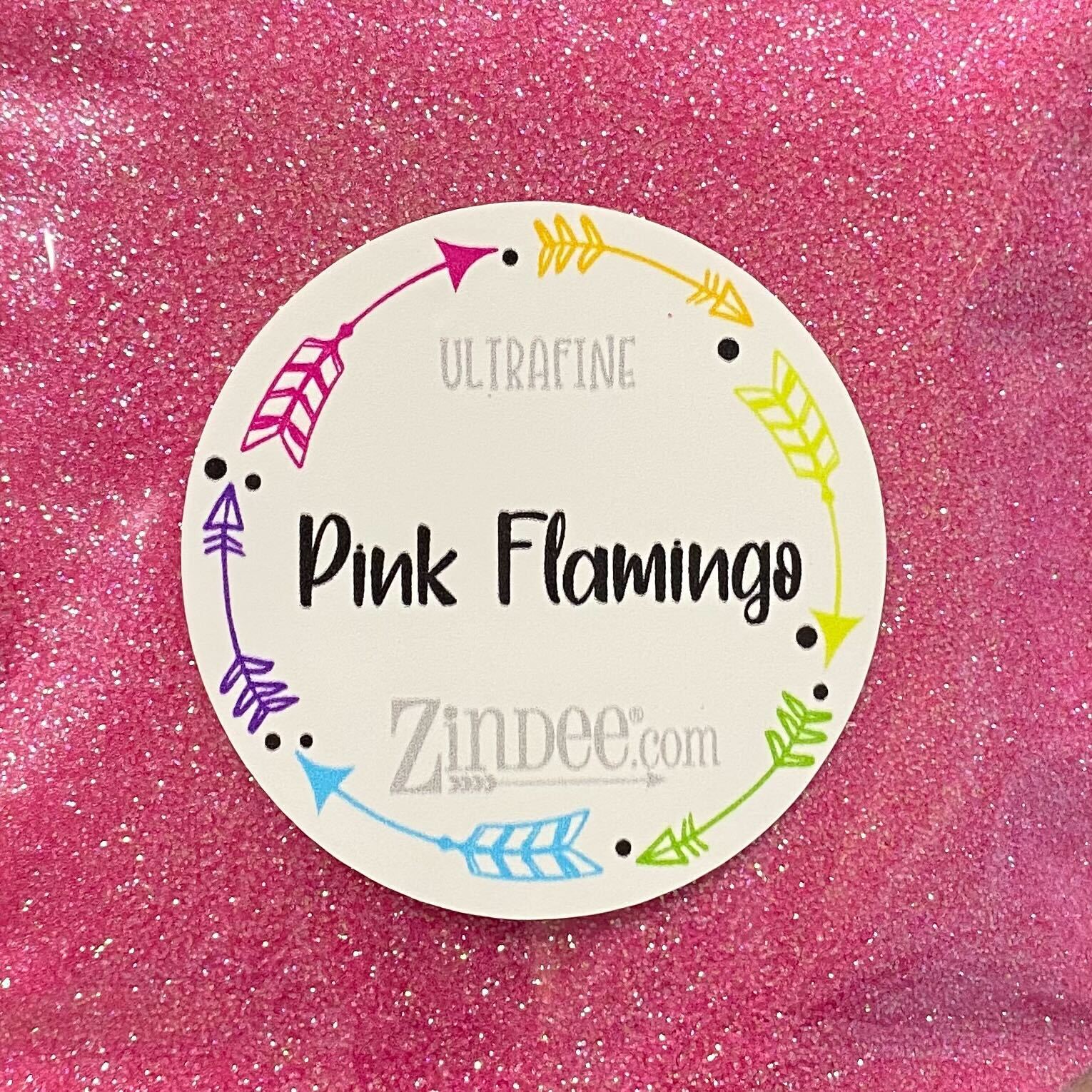 Pink Flamingo UltraFine Polyester Glitter (BAG)