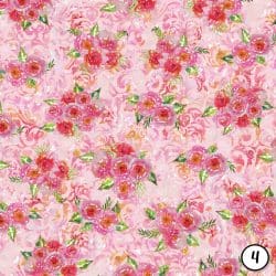 Pink Floral Watercolor (vinyl) - Image 5