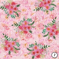Pink Floral Watercolor (vinyl) - Image 8