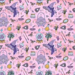 Pink Marble Witch (digital paper)