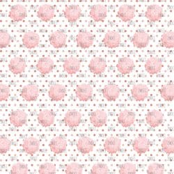 Pink Pom Dots (vinyl)