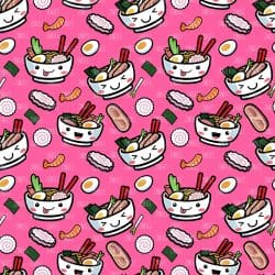 Ramen Pink seamless (digital paper)