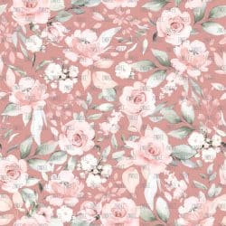 Pink Rose Dark Pink seamless (vinyl)