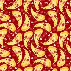Pizza Slices Red seamless (vinyl)